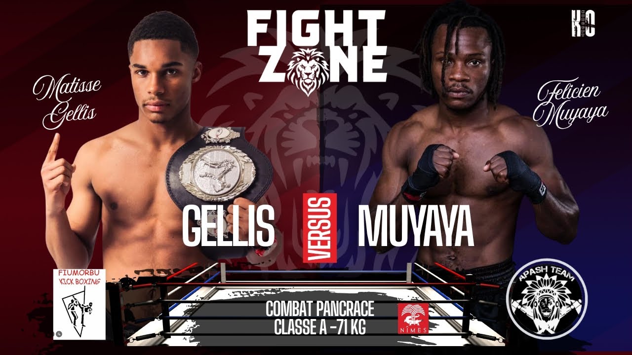 Mathis GELLIS vs Felicien MUYAYA by @vxstv #fightzone #nimes
