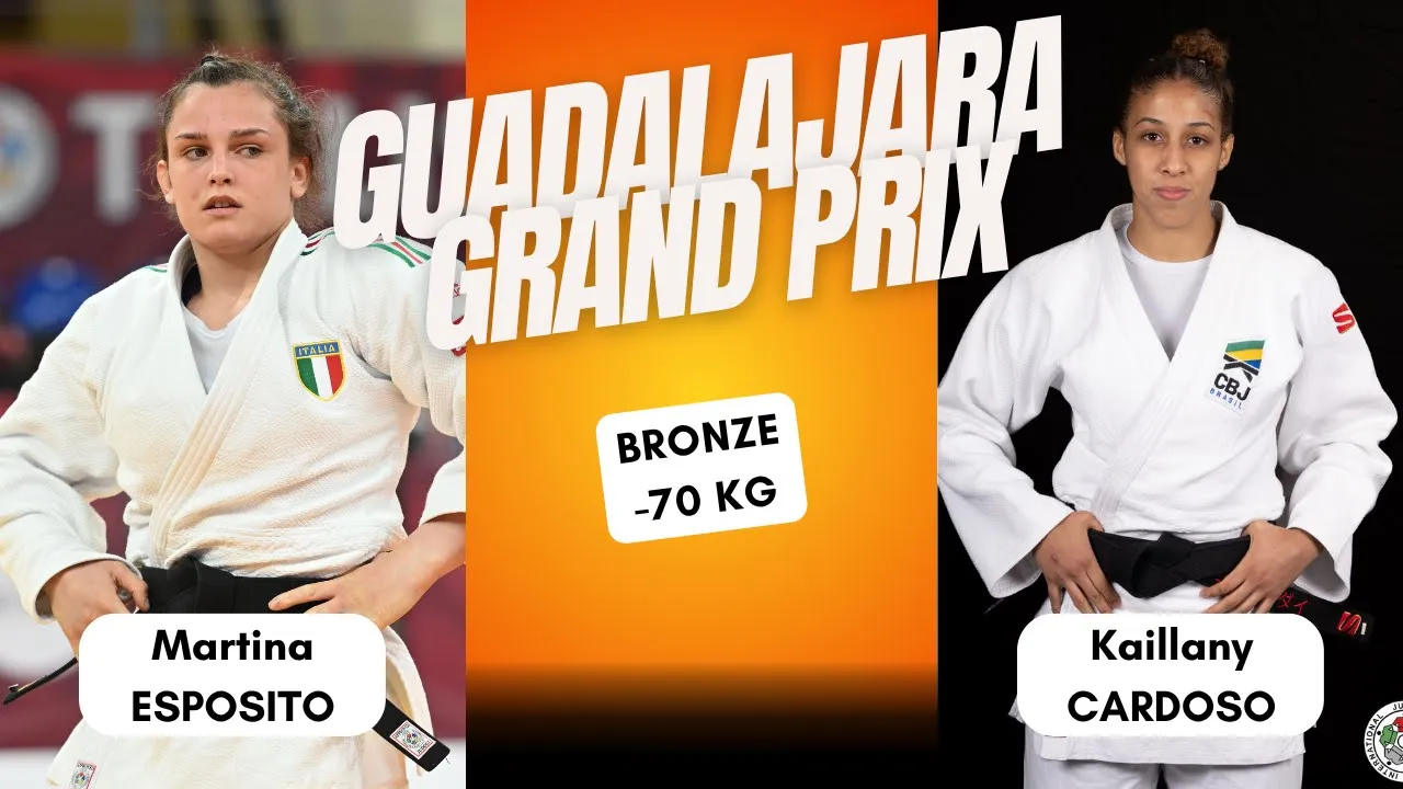 Martina ESPOSITO VS Kaillany CARDOSO Guadalajara Grand Prix 2025 Bronze medal contest -70 kg