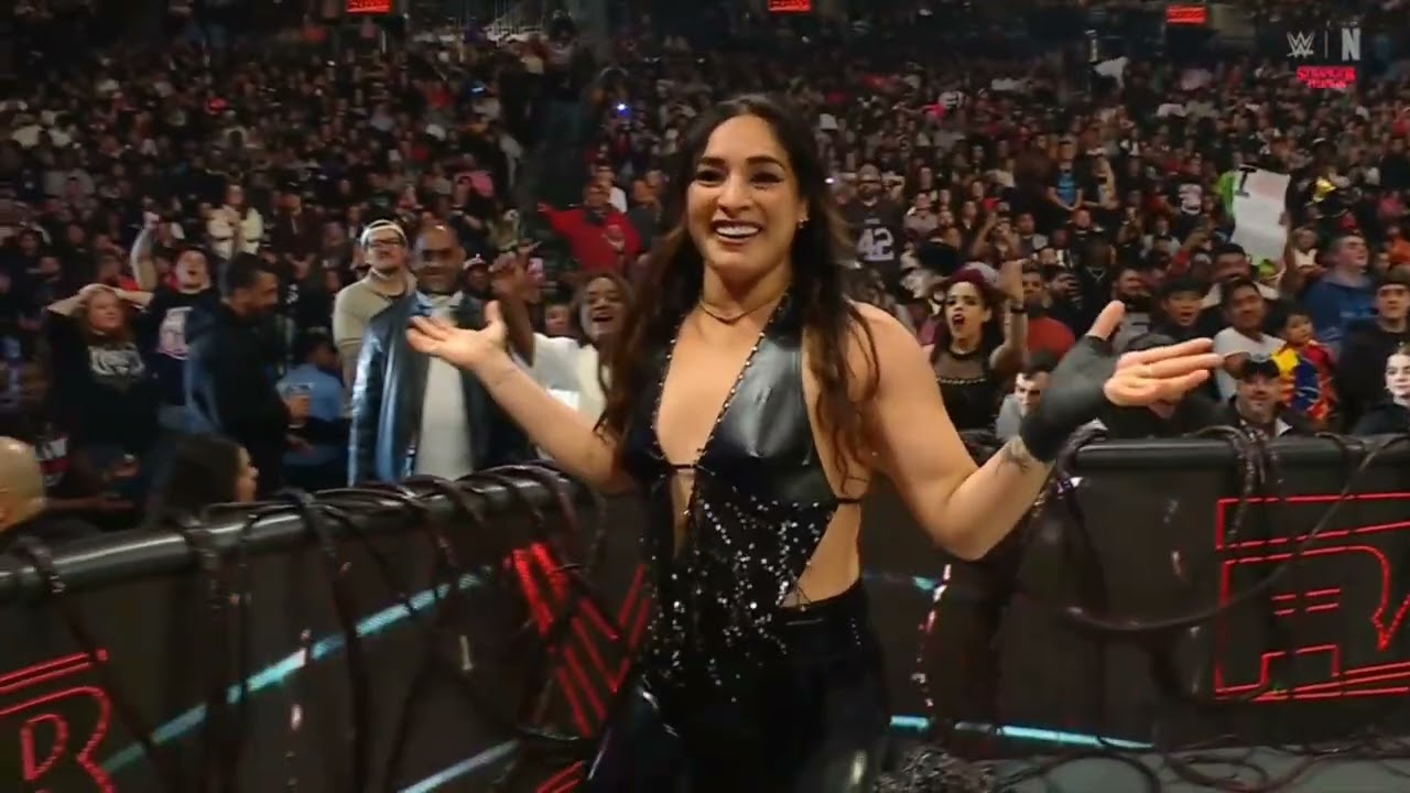 WWE RAW STEPHANIE VAQUER ENTRANCE 01/05/26