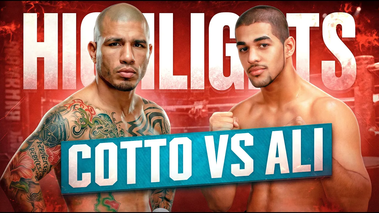 Boxing Clinic! Miguel Cotto (PUERTO RICO) vs Sadam Ali (USA) | Fight Highlights