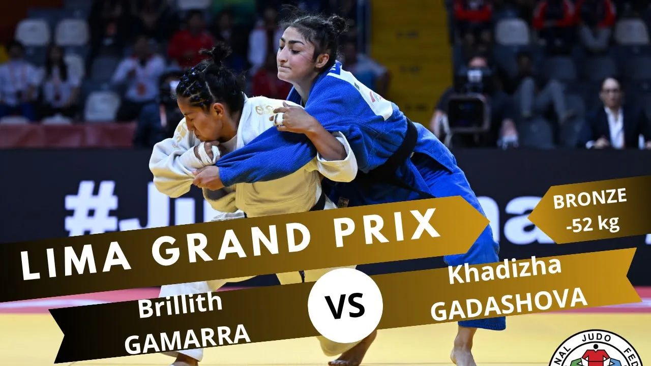 Brillith GAMARRA VS Khadizha GADASHOVA Lima Grand Prix 2025 Bronze medal contest -52 kg