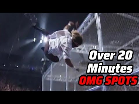 WWE Over 20 Minutes OMG Spots Part 1