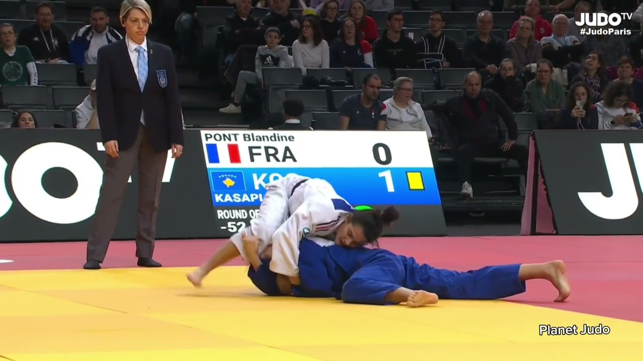 Blandine PONT 🇨🇵 🆚️ Fationa KASAPI 🇽🇰 | 1/16финала /-52кг | Большой Шлем Париж 2026