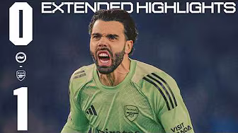 GUNNERS EXTEND LEAD AT TOP | EXTENDED HIGHLIGHTS | Brighton vs Arsenal (0-1) | Saka | Premier League