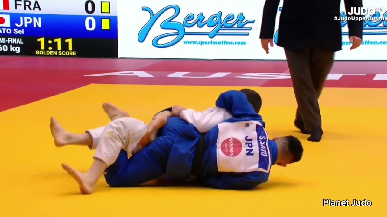 Romain VALADIER PICARD 🇫🇷 🆚️ Sei SATO 🇯🇵 | полуфинал /-60кг | Гран При Австрия 2026