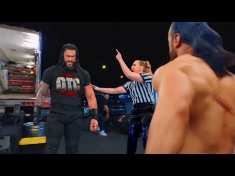  Eventually Roman Reigne gets angry & brutal  attack drew mcintyre | WWE .2026 rivew 