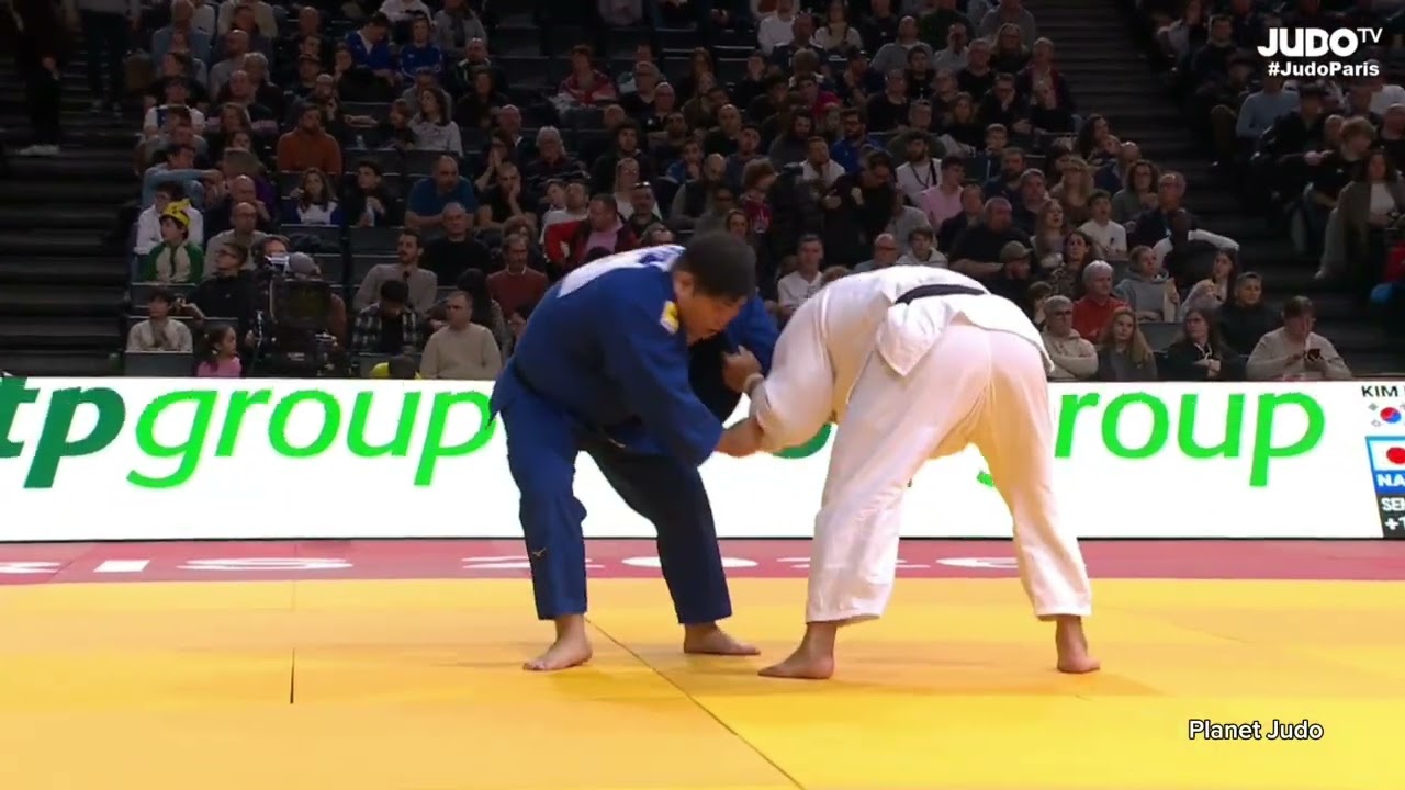Minjong KIM 🇰🇷 🆚️ Kanta NAKANO 🇯🇵 | полуфинал/+100кг | Большой Шлем Париж 2026