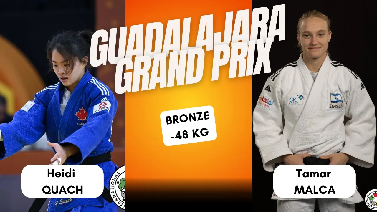 Heidi QUACH VS Tamar MALCA Guadalajara Grand Prix 2025 Bronze medal contest -48 kg