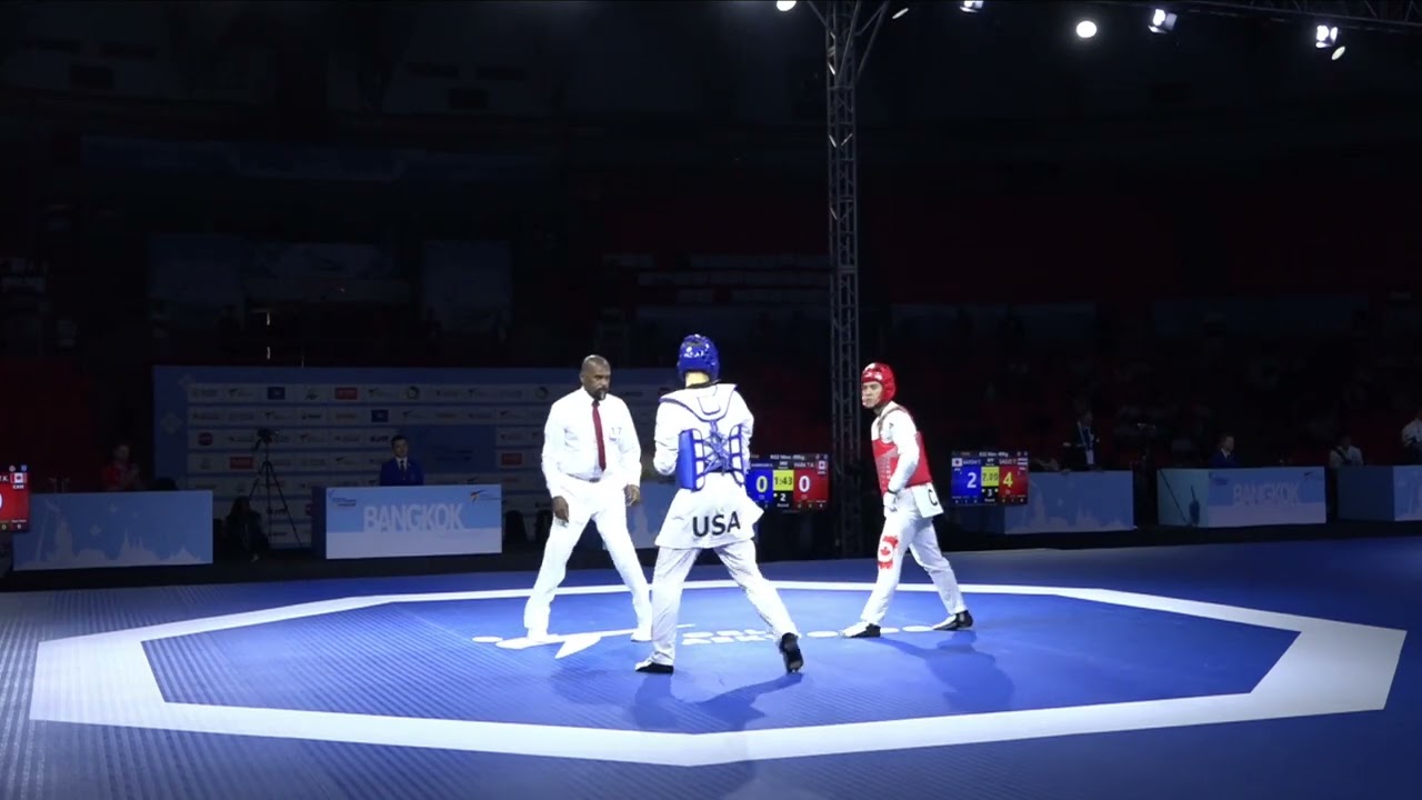 202 Round of 32 M  80kg USA V  RODRIGUE  CAN T K  PARK PGM