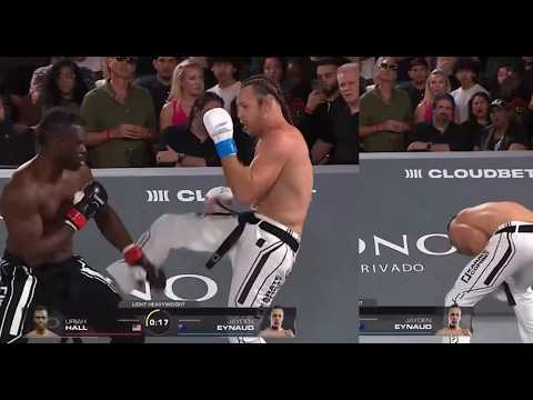 Uriah Hall Makes Karateka's Liver Explode