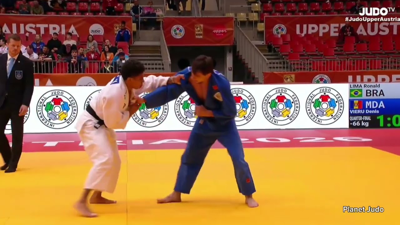 Ronald LIMA 🇧🇷 🆚️ Denis VIERU 🇦🇩 | четвертьфинал /-66кг | Гран При Австрия 2026