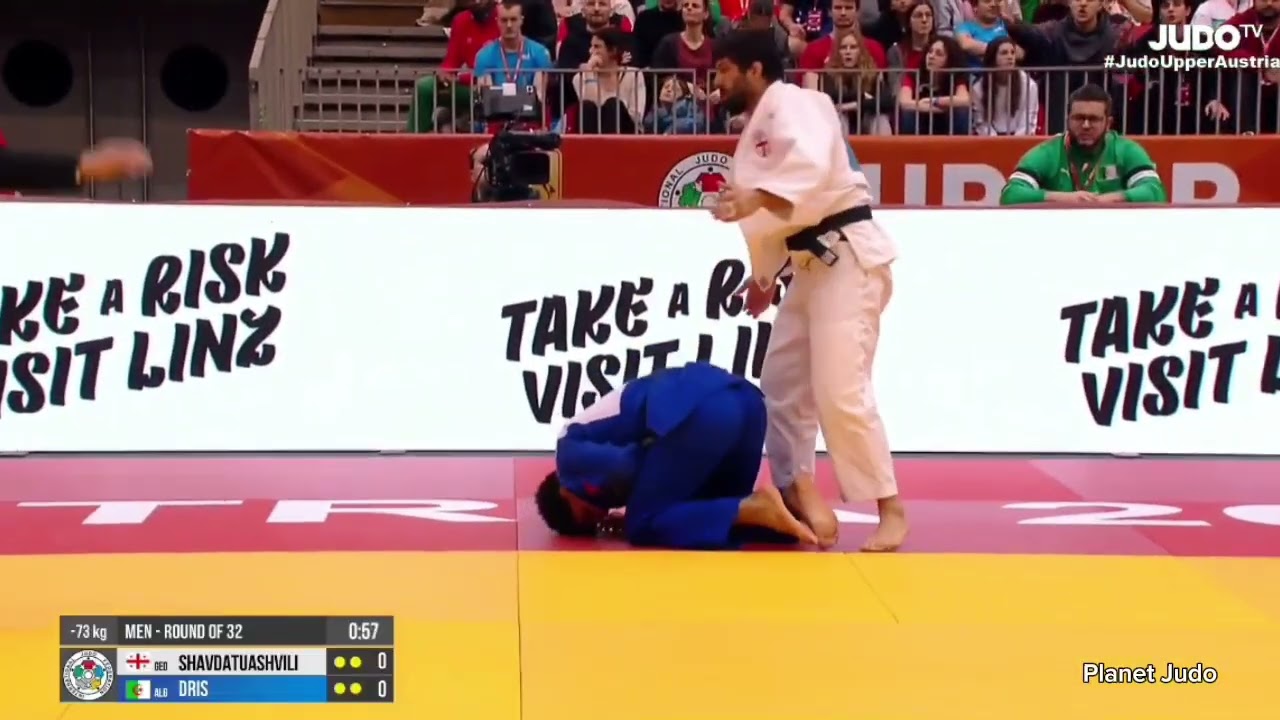 Lasha SHAVDATUASHVILI 🇬🇪 🆚️ Messaoud Redouane DRIS 🇩🇿 | 1/16финала/-73кг | Гран При Австрия 2026