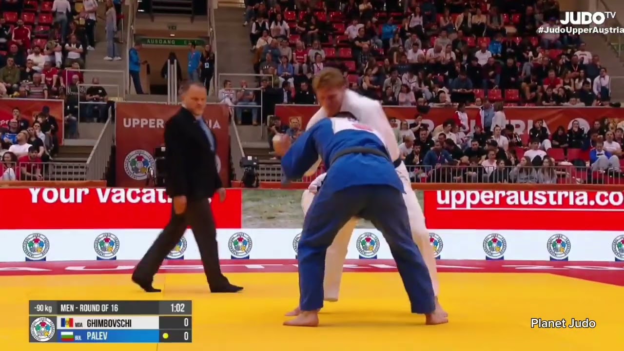 Vadim GHIMBOVSCHI 🇲🇩 🆚️ Mariyan PALEV 🇧🇬 | 1/8финала/-90кг | Гран При Австрия 2026
