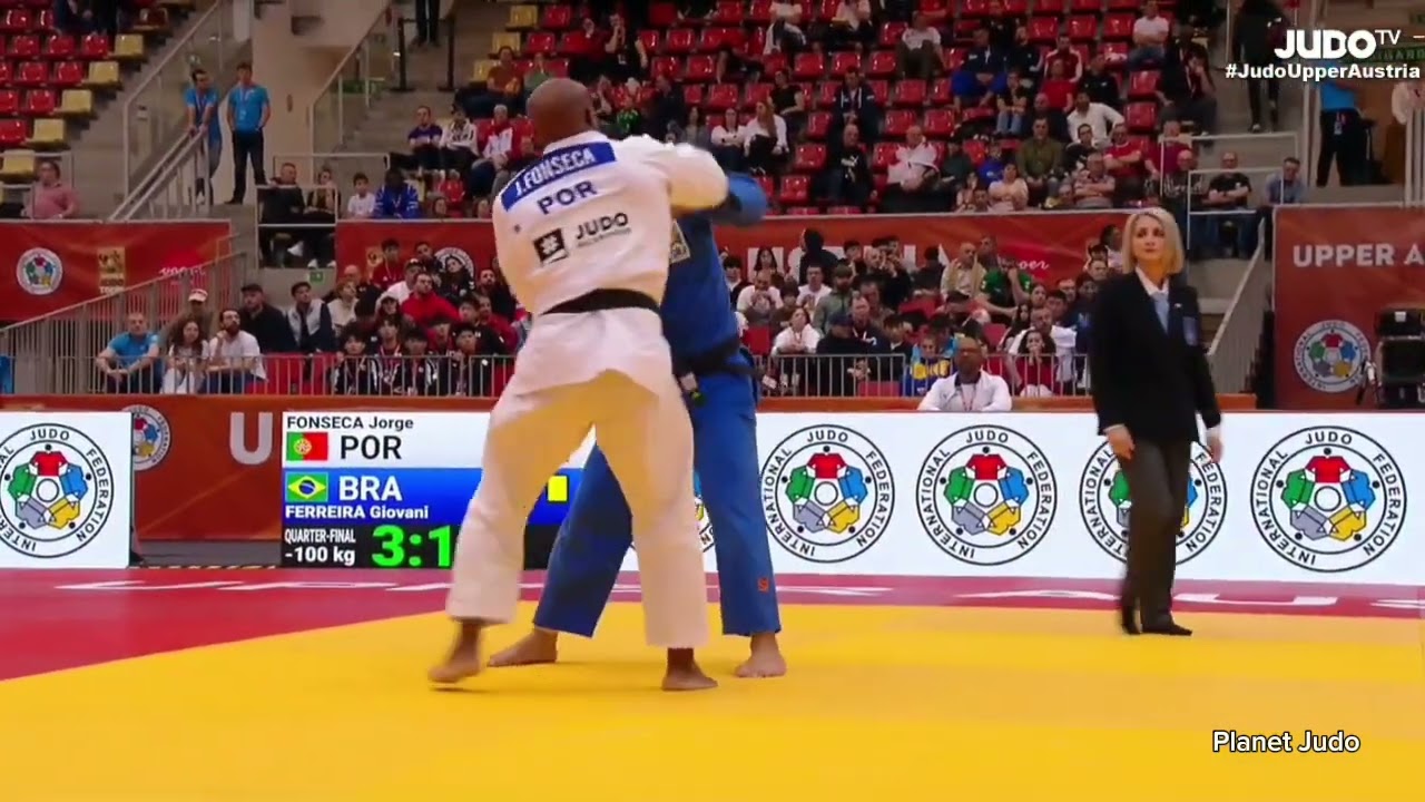 Jorge FONSECA 🇵🇹 🆚️ Giovani FERREIRA 🇧🇷 | четвертьфинал/-100кг | Гран При Австрия 2026