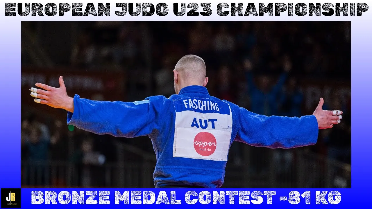 Bernd FASCHING VS Magamed BORCHASHVILLI European Judo Championships U23 Bronze medal contest -81 kg