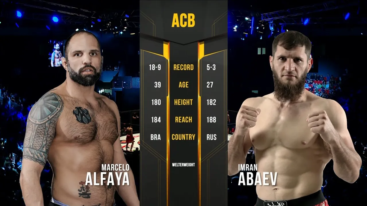 Марсело Алфая vs. Имран Абаев | Marcelo Alfaya vs. Imran Abaev | ACB 89