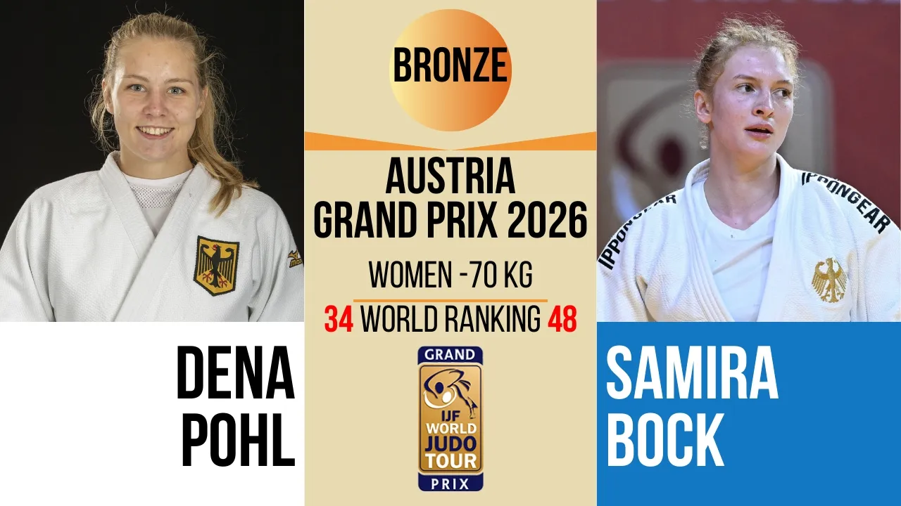 Dena POHL VS Samira BOCK | Austria Grand Prix 2026 | BRONZE -70 kg