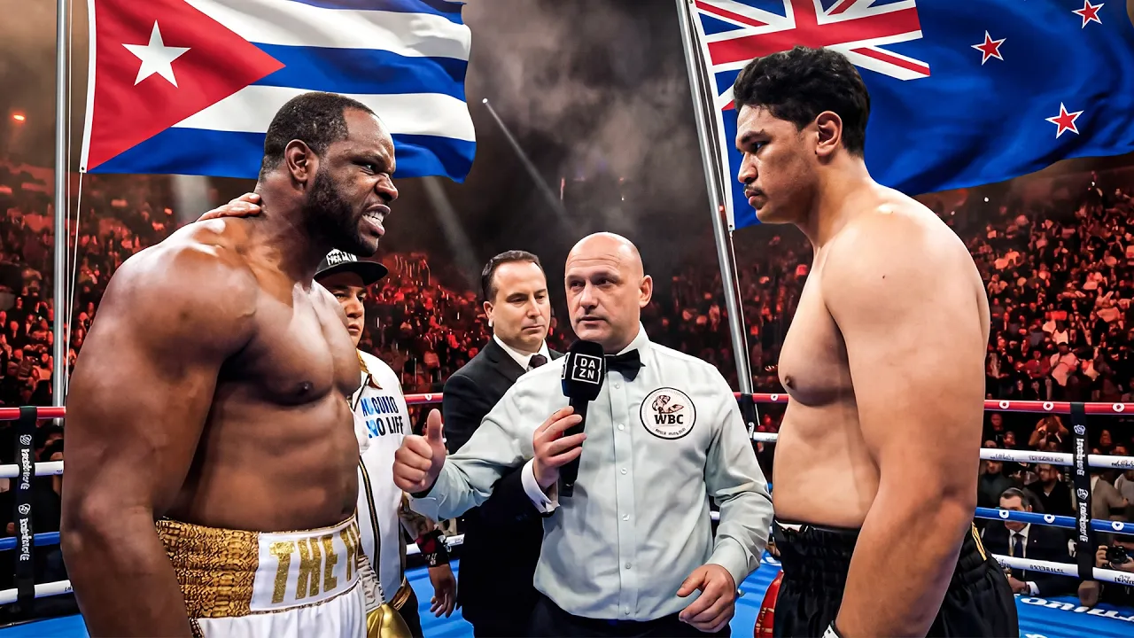 Brutal Beatdown! Frank Sanchez (CUB) vs Junior Fa (NZL) | Boxing Fight Highlight