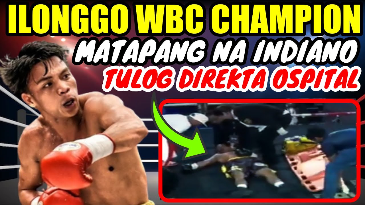 ILONGGO WBC CHAMPION | INDIANO TULOG DIREKTA OSPITAL | GRABE PARANG TINUMBANG POSTE SA LAKAS