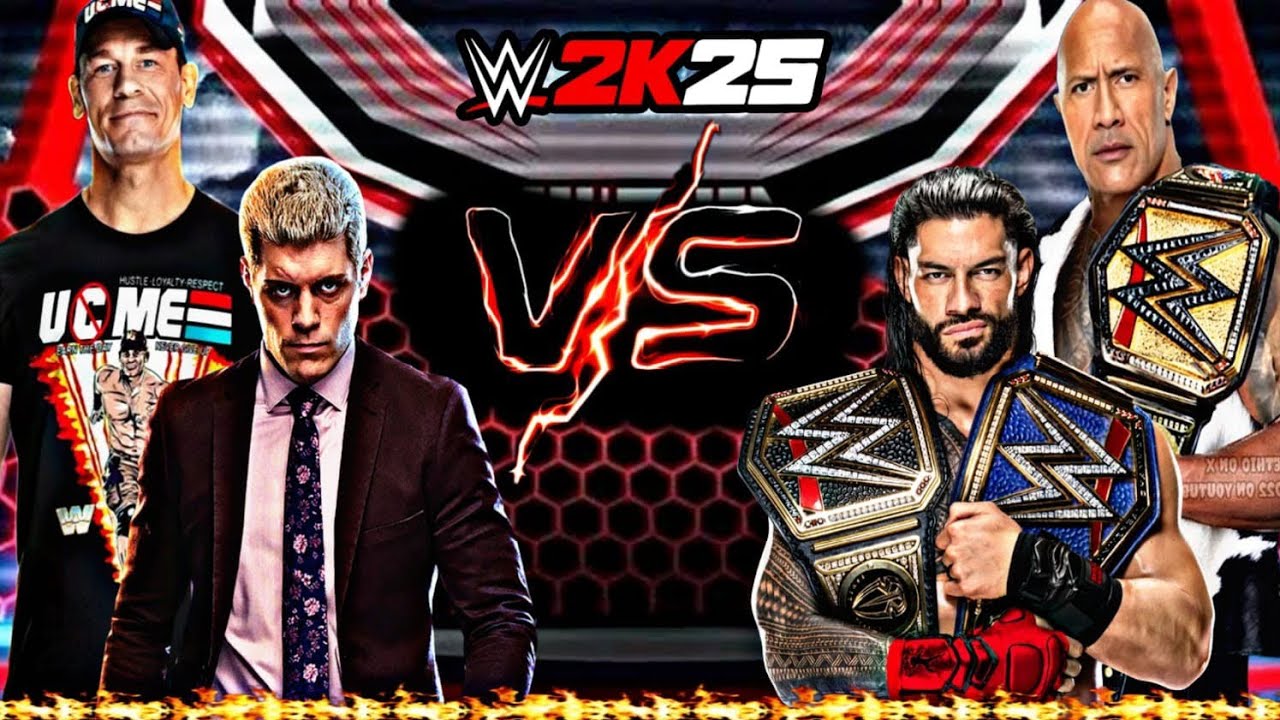 Wwe John Cena, Cody Rhodes Vs Roman Reigns, Rock - Gyan YT