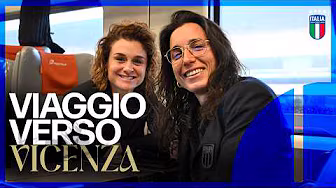 La rifinitura e il viaggio delle Azzurre verso Vicenza | Italia-Danimarca