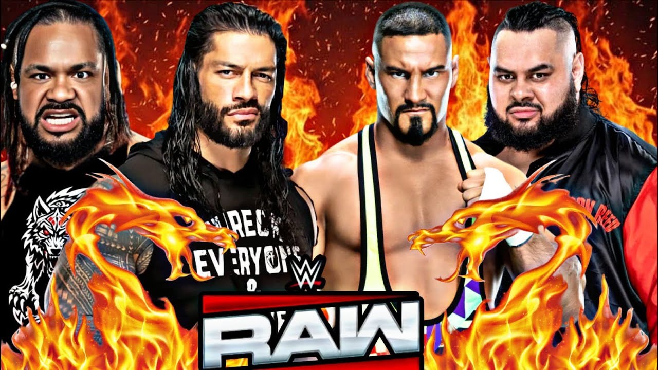 FULL MATCH - Roman Reigns & Seth Rollins Vs. Bron Breaker & Bronson Reed : WWE RAW Netflix 2025