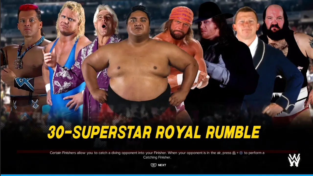 Royal Rumble 93 Match. WWE 2K24