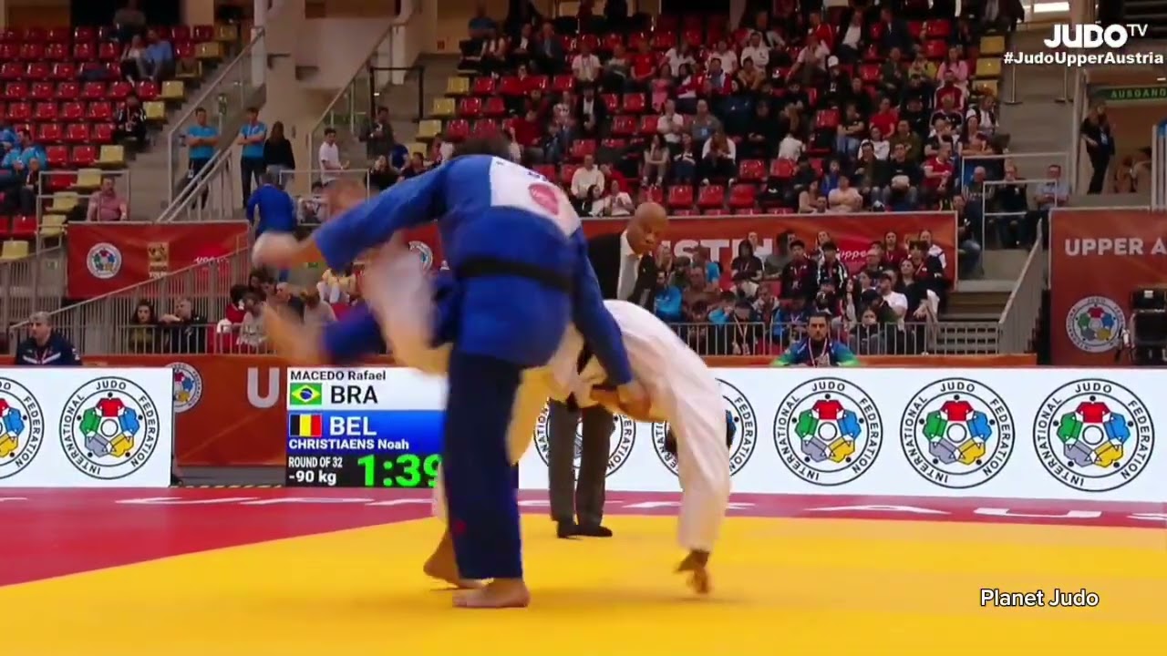Rafael MACEDO 🇧🇷 🆚️ Noah CHRISTIANES  🇧🇪 | 1/16финала /-90кг | Гран При Австрия 2026