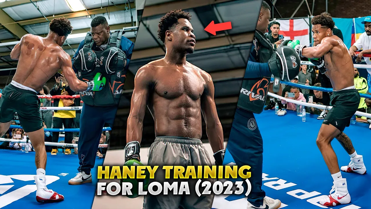Devin Haney training for Vasiliy lomachenko fight. HIGHLIGHTS HD BOXING (2023)