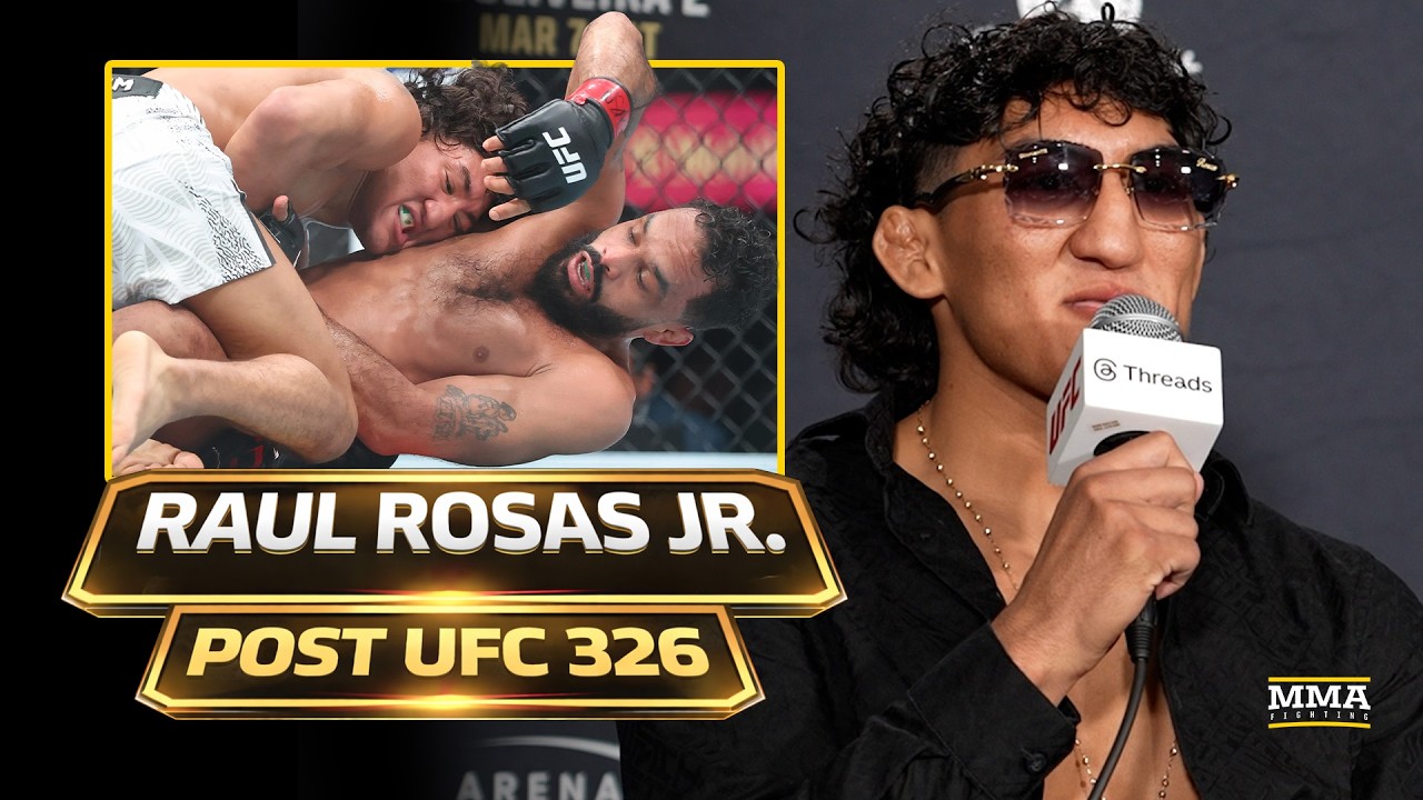 Raul Rosas Jr. Reacts To Win over Rob Font At UFC 326, Wants Top 15 Fight Next | UFC 326