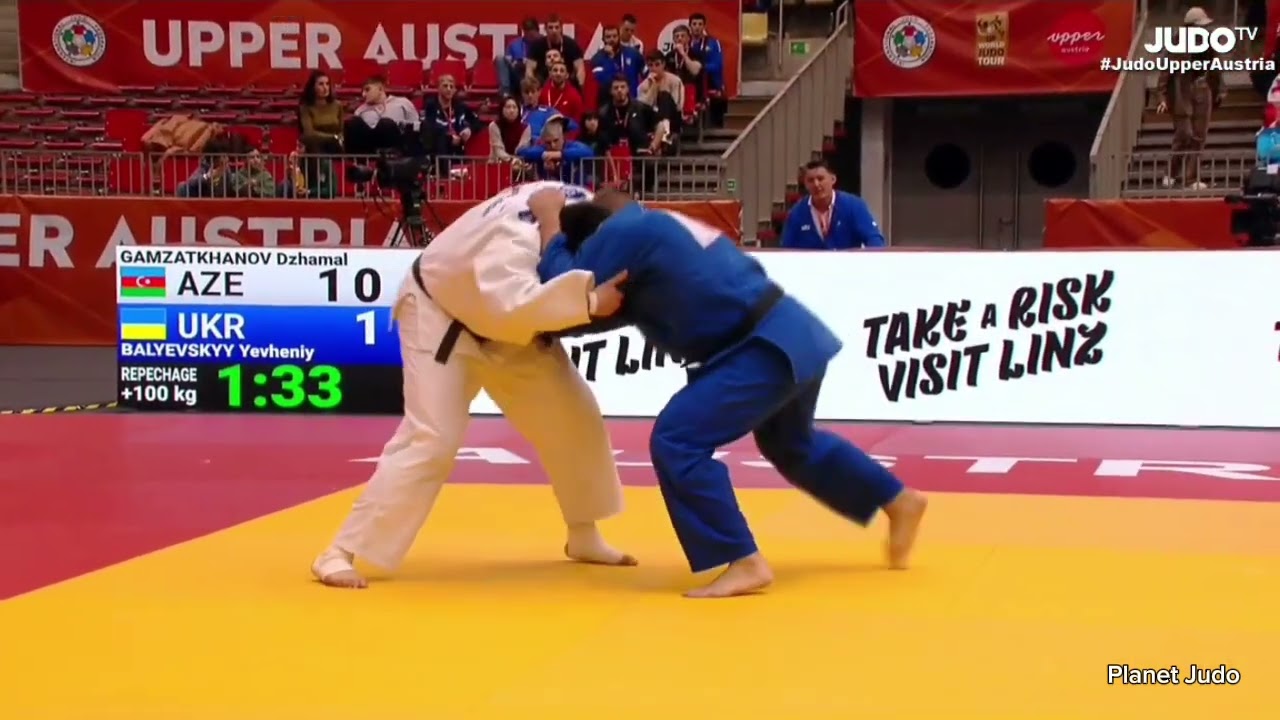 Dzhamal GAMZATKHANOV (AZE)🆚️ Yevheniy BALYEVSKYY(UKR)| утешительная схватка/+100кг | ГП Австрия 2026
