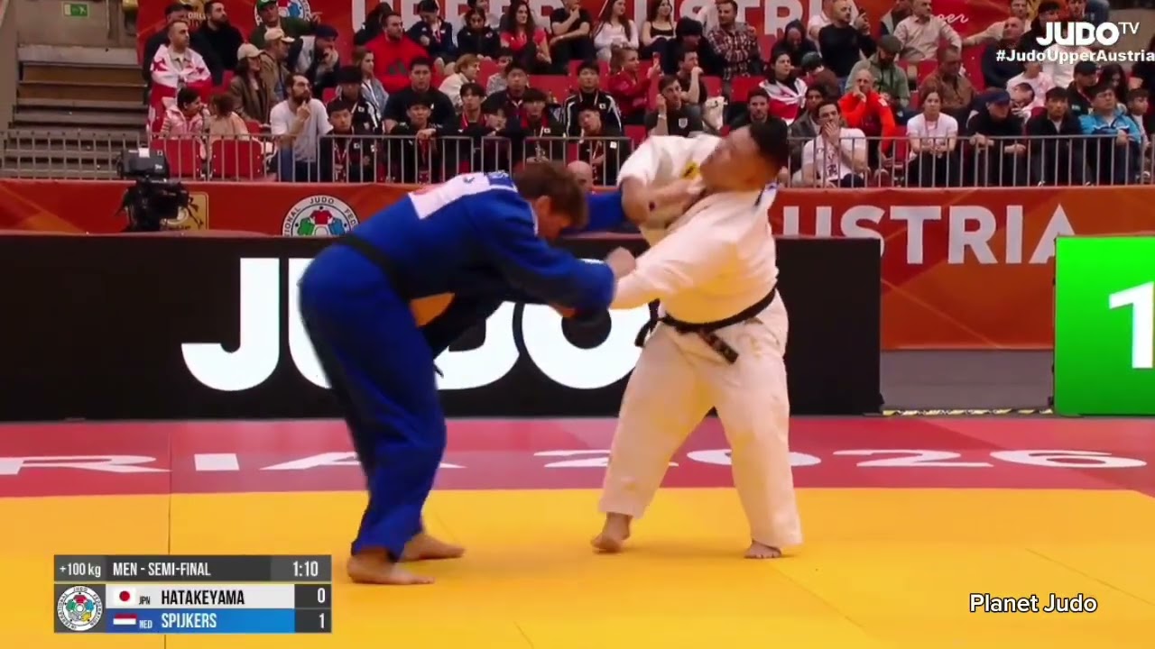 Gai HATAKEYAMA 🇯🇵 🆚️ Jur SPIJKERS 🇳🇱 | полуфинал/+100кг | Гран При Австрия 2026