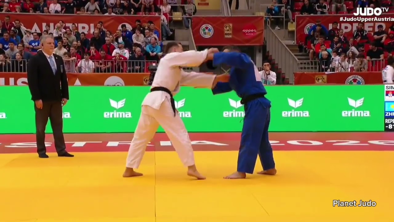 Mihajlo SIMIN 🇷🇸 🆚️ Abylaikhan ZHUBANAZAR 🇰🇿 | утешительная схватка /-81кг | Гран При Австрия 2026