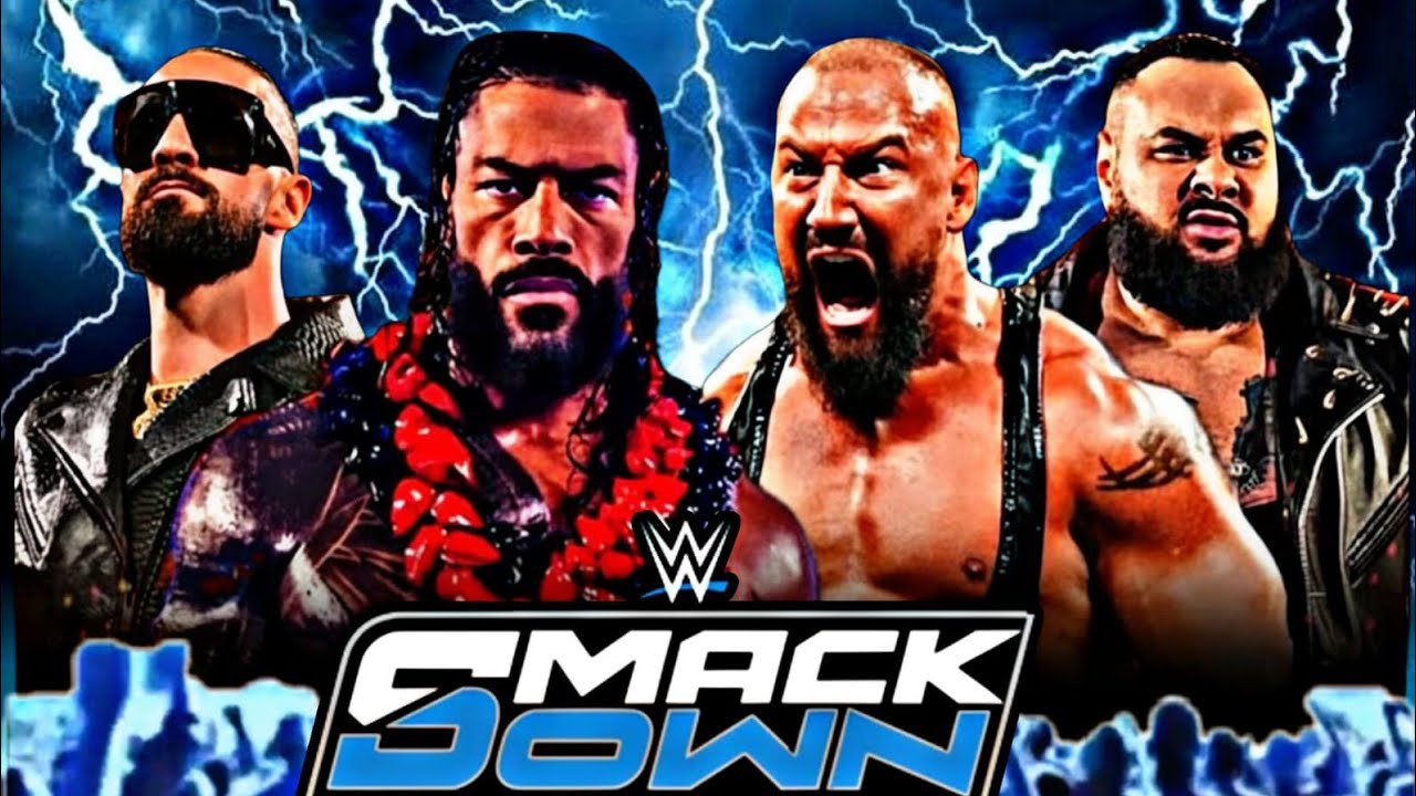 WWE Roman Reigns & Seth 'Freakin' Roliins Versus Bron breaker & Bronson Reed : WWE SmackDown 2025 