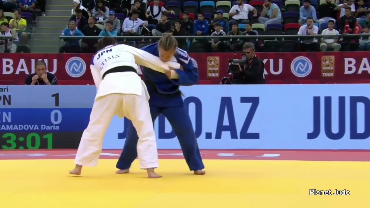 Akari OMORI 🇯🇵 🆚️ Daria KURBONMAMADOVA🇷🇺 | 3 раунд /-57кг | Большой Шлем Баку 2023