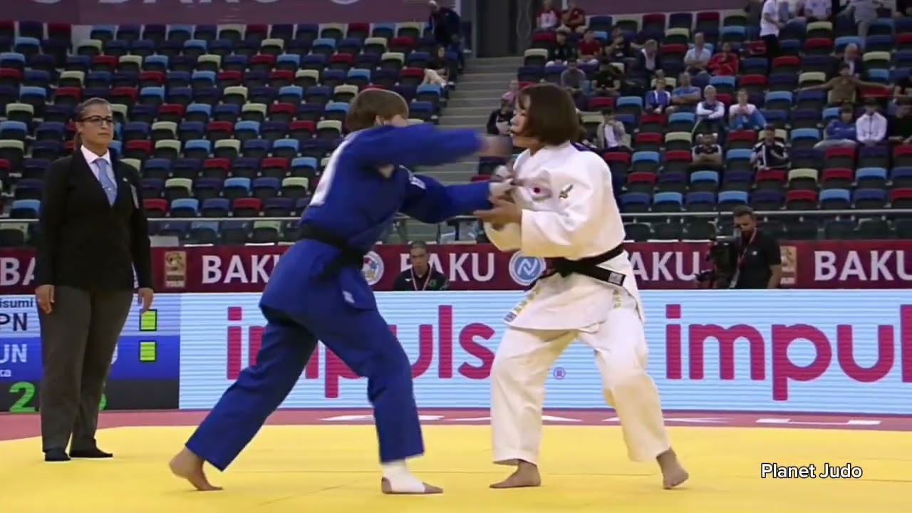 Kisumi OMORI 🇯🇵 🆚️ Reka PUPP 🇭🇺 | полуфинал /-52кг | Большой Шлем Баку 2023