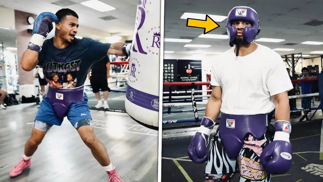 Rolly Romero training for Ryan Garcia - HIGHLIGHTS | HD BOXING