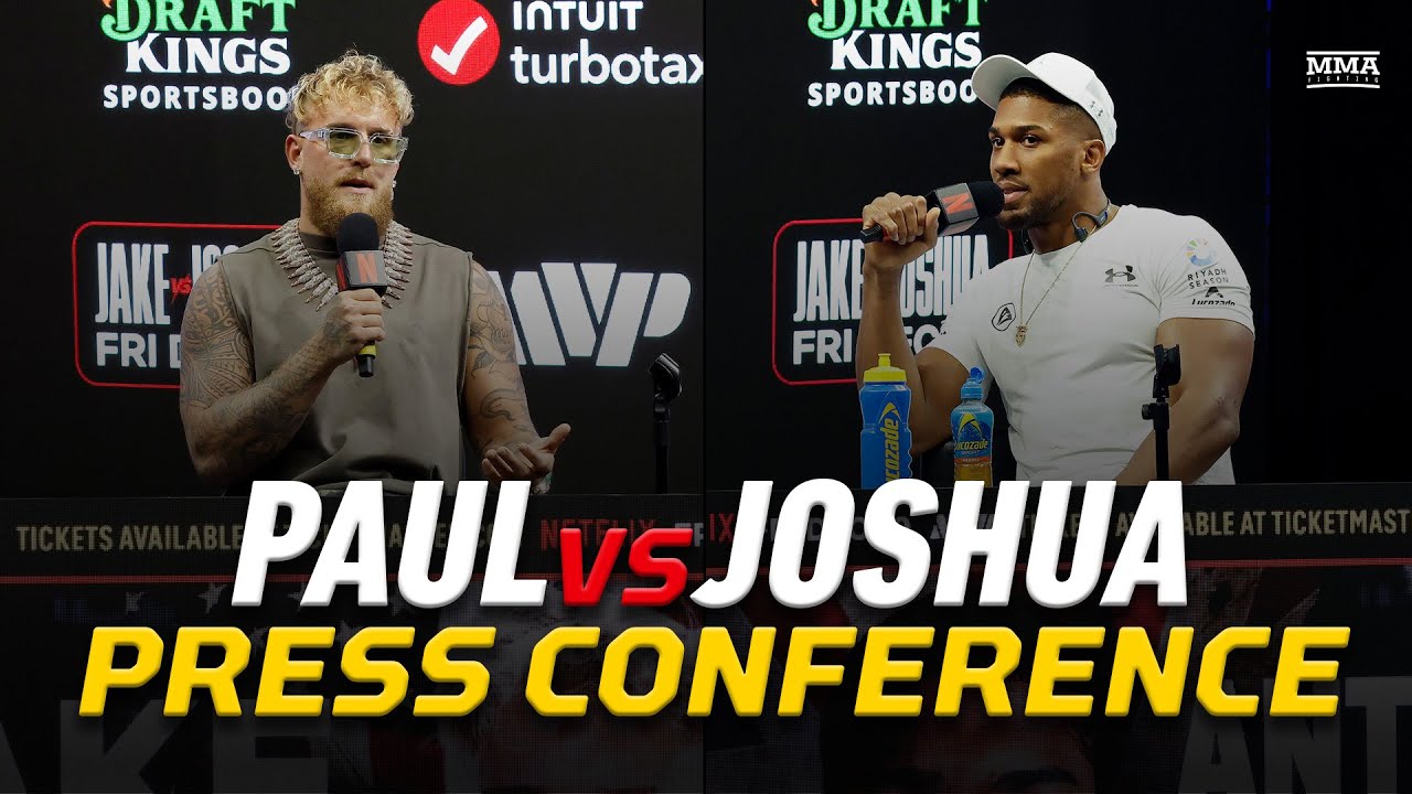 Jake Paul vs. Anthony Joshua FULL Kickoff Press Conference | Jake vs. Joshua | MMA Fighting