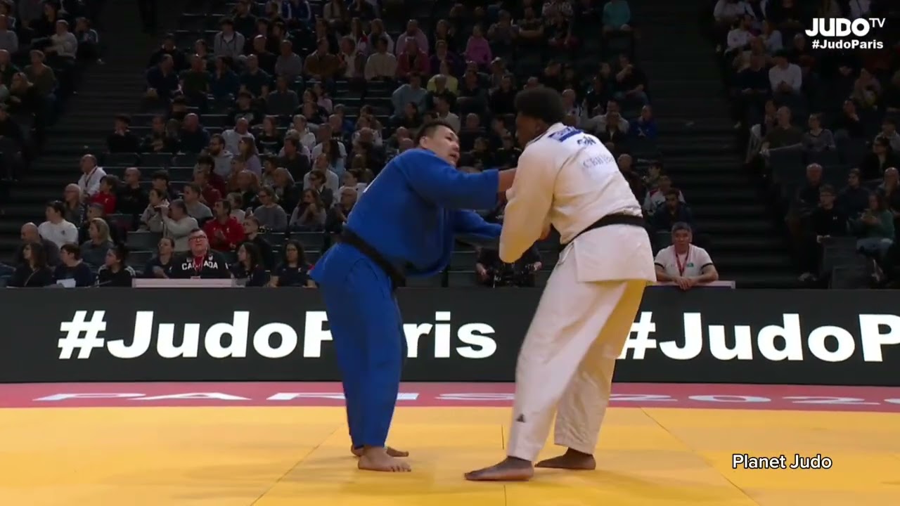 John MESSE A BESSONG  🇨🇦 🆚️ Galymzhan KRIKBAY 🇰🇿 | 1/16 финала /+100кг | Большой Шлем Париж 2026