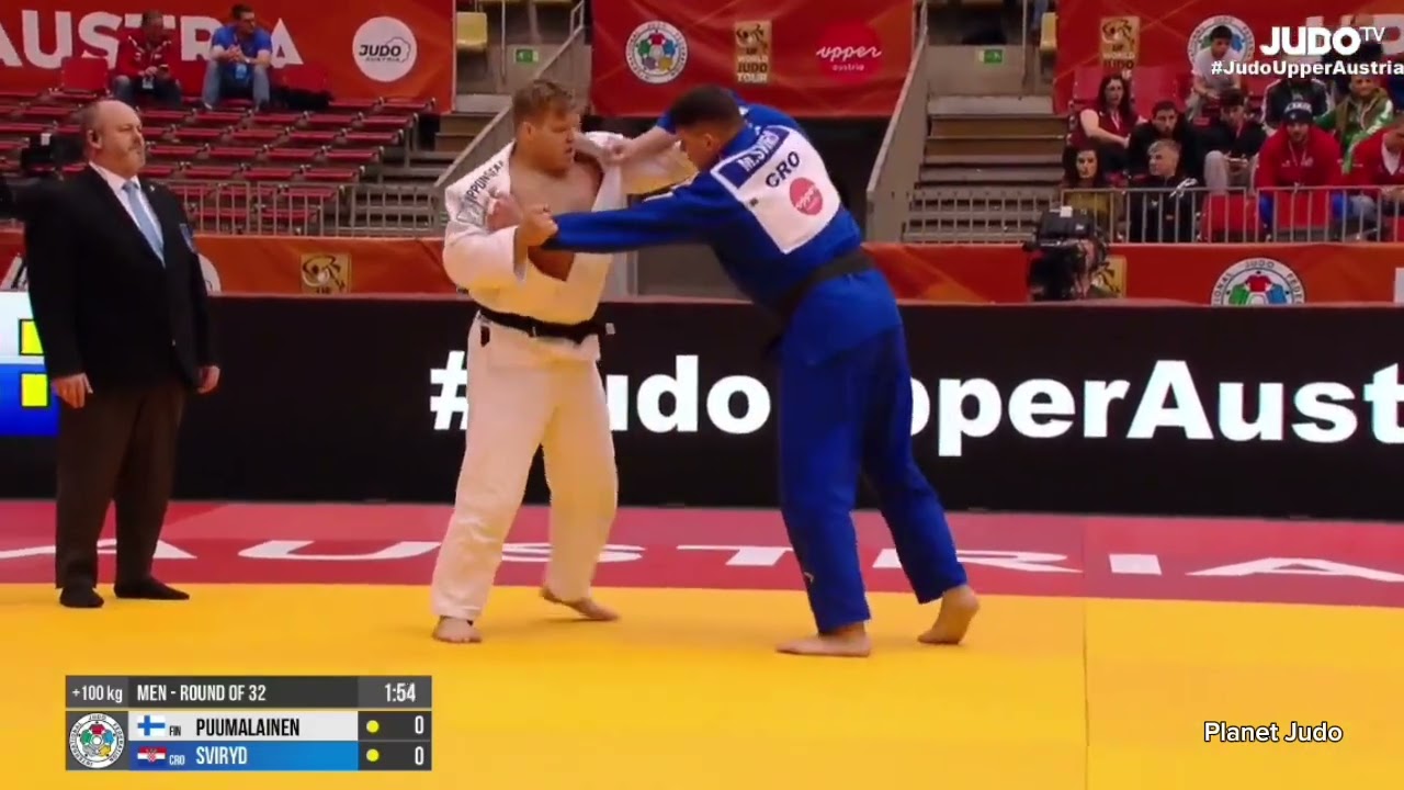 Martti PUUMALAINEN 🇫🇮 🆚️ Mikita SVIRYD 🇭🇷 | 1/16финала/+100кг | Гран При Австрия 2026