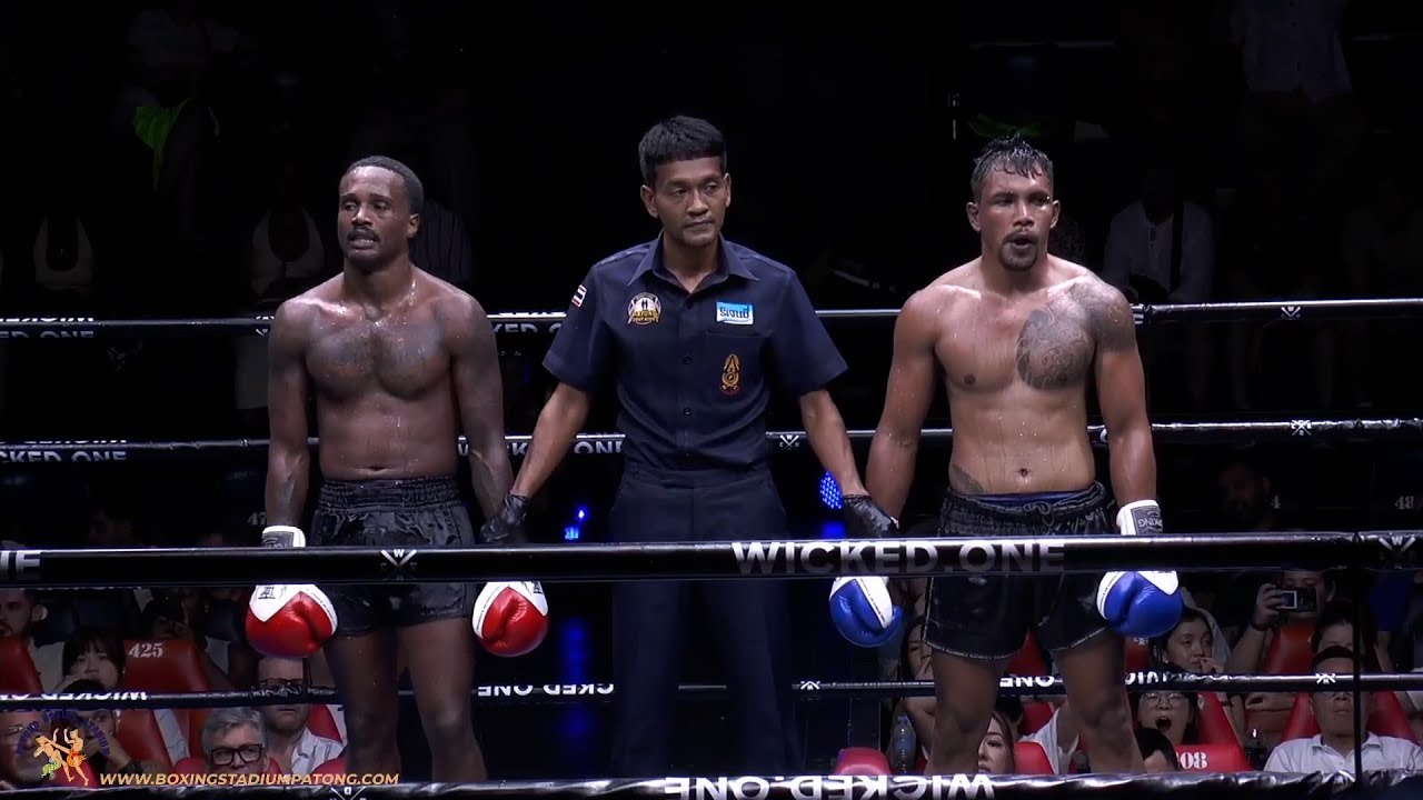 K.J. (PHUKET FIGHT CLUB) VS JAMESBOND (WORKOUTMUAYTHAI)