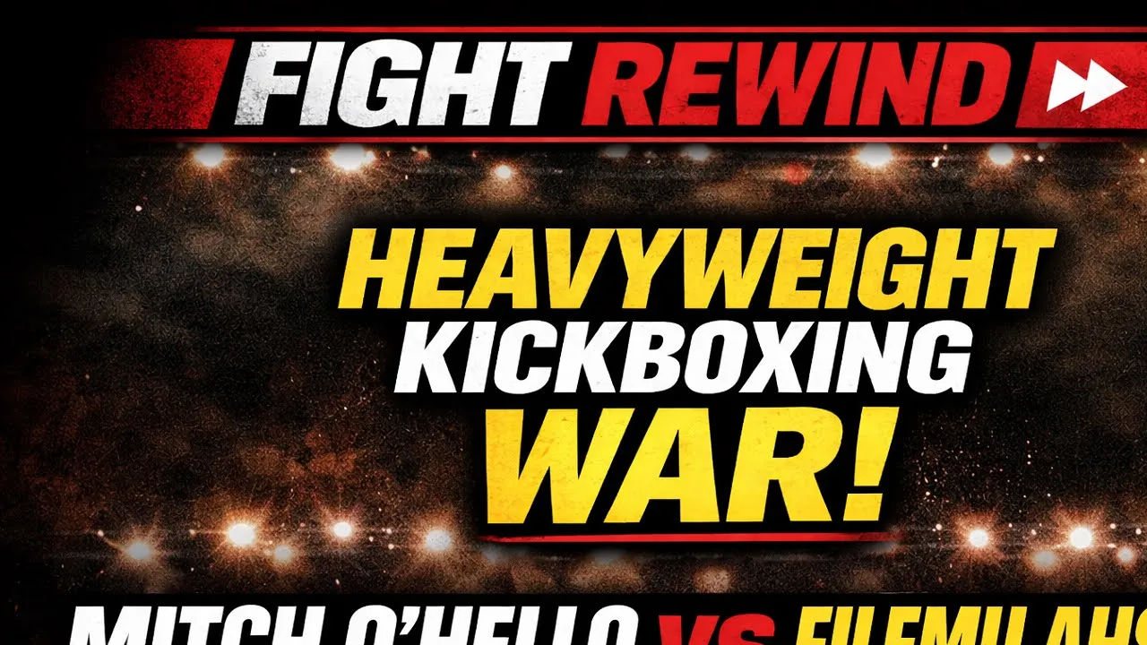 Mitch O’Hello vs Filemu Ahsahn | Heavyweight Kickboxing WAR | Fight Rewind