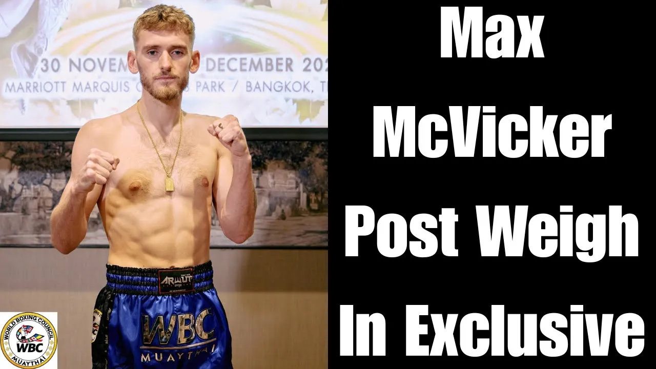 How Ready Is Max McVicker For His WBC Diamond Belt Battle!?