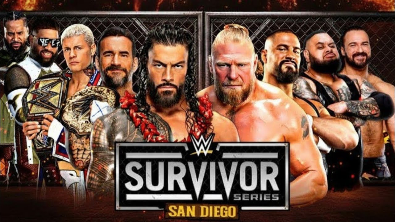 Team Roman Reigns Against Team Brock Lesnar Wwe Survivors Series 2025