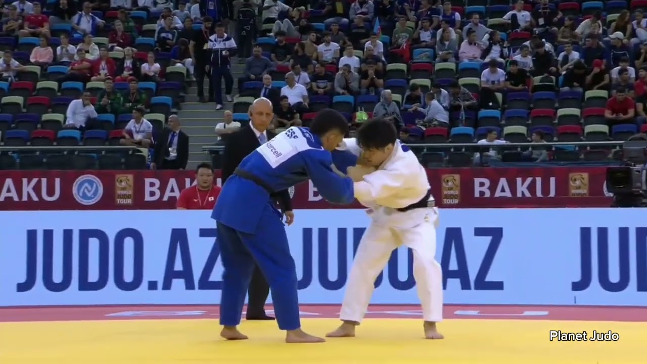 Taikoh FUJISAKA 🇯🇵 🆚️ David GARCIATORNE 🇪🇦 | утешительная схватка/-66кг | Большой Шлем Баку 2023