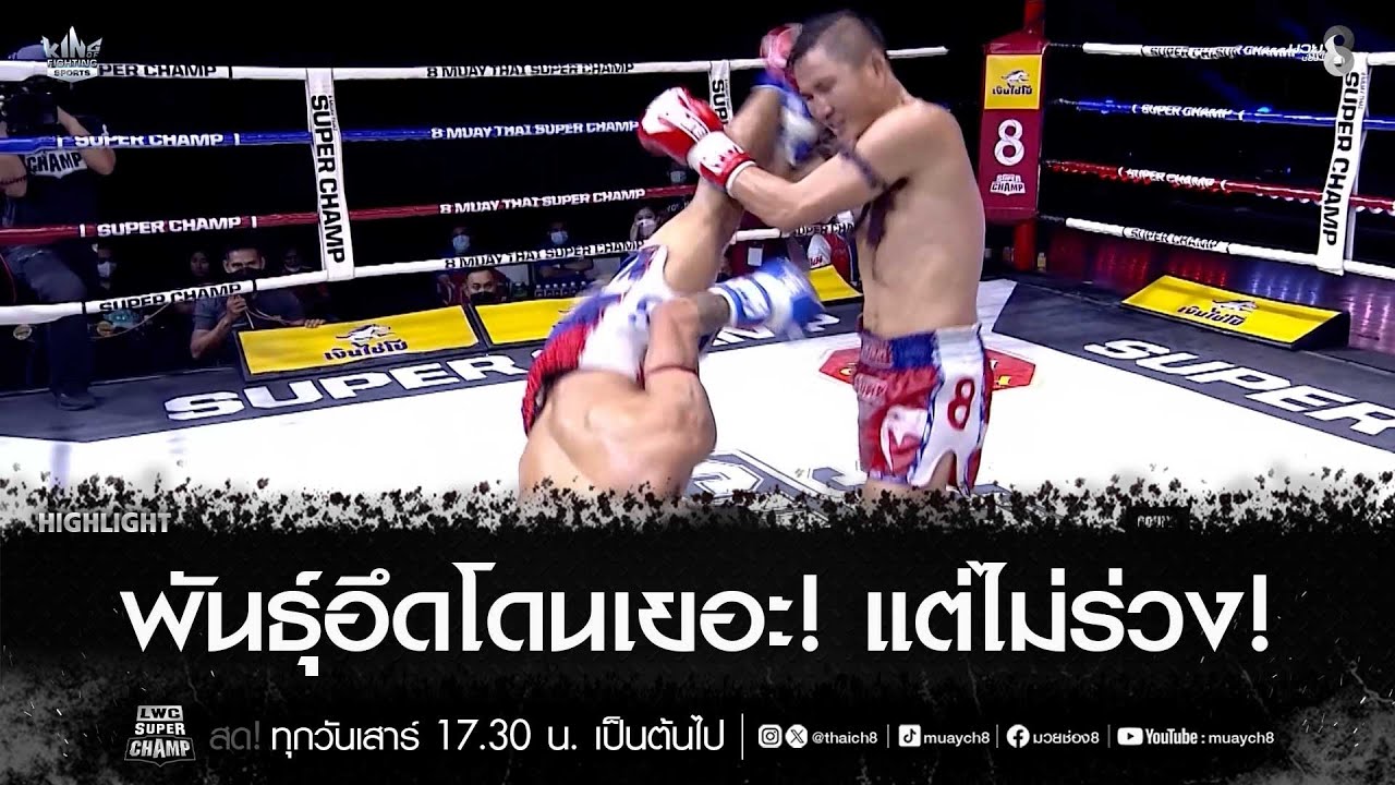 พันธุ์อึดโดนเยอะ! แต่ไม่ร่วง! | มวยช่อง 8