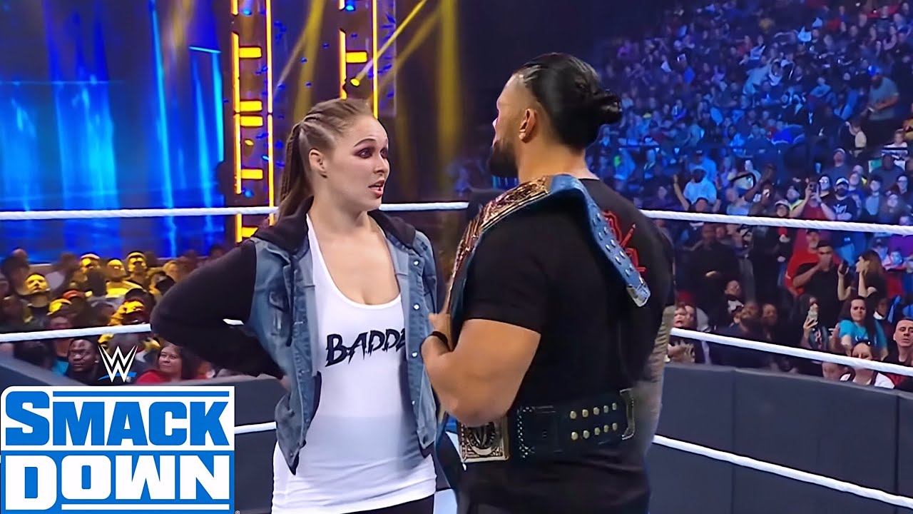Roman Reigns Vs Ronda Rousey WWE Smackdown 2022 ! Ronda Rousey Challenge Roman Reigns