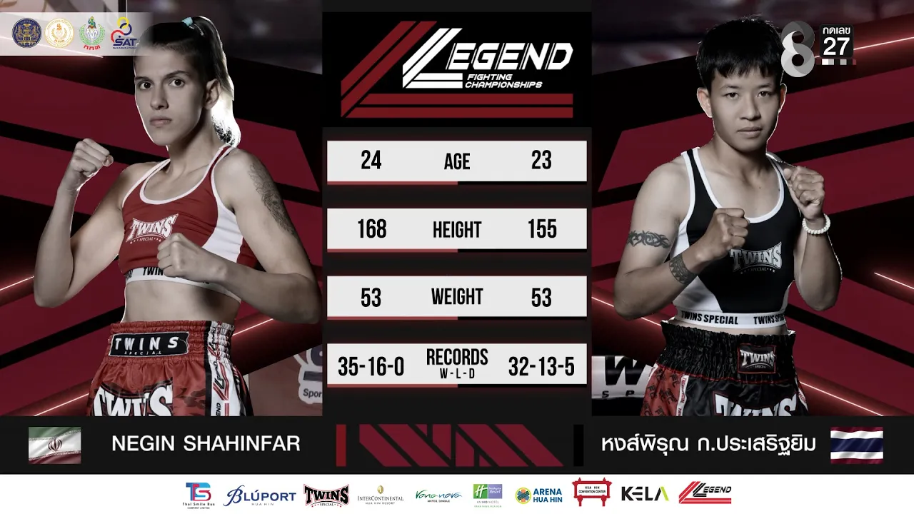 LFC 2025 มวยไทยสร้างชาติ | คู่ที่ 3 Negin Afshin Shahinfar VS หงส์พิรุณ ก.ประเสริฐยิม | 25/10/68