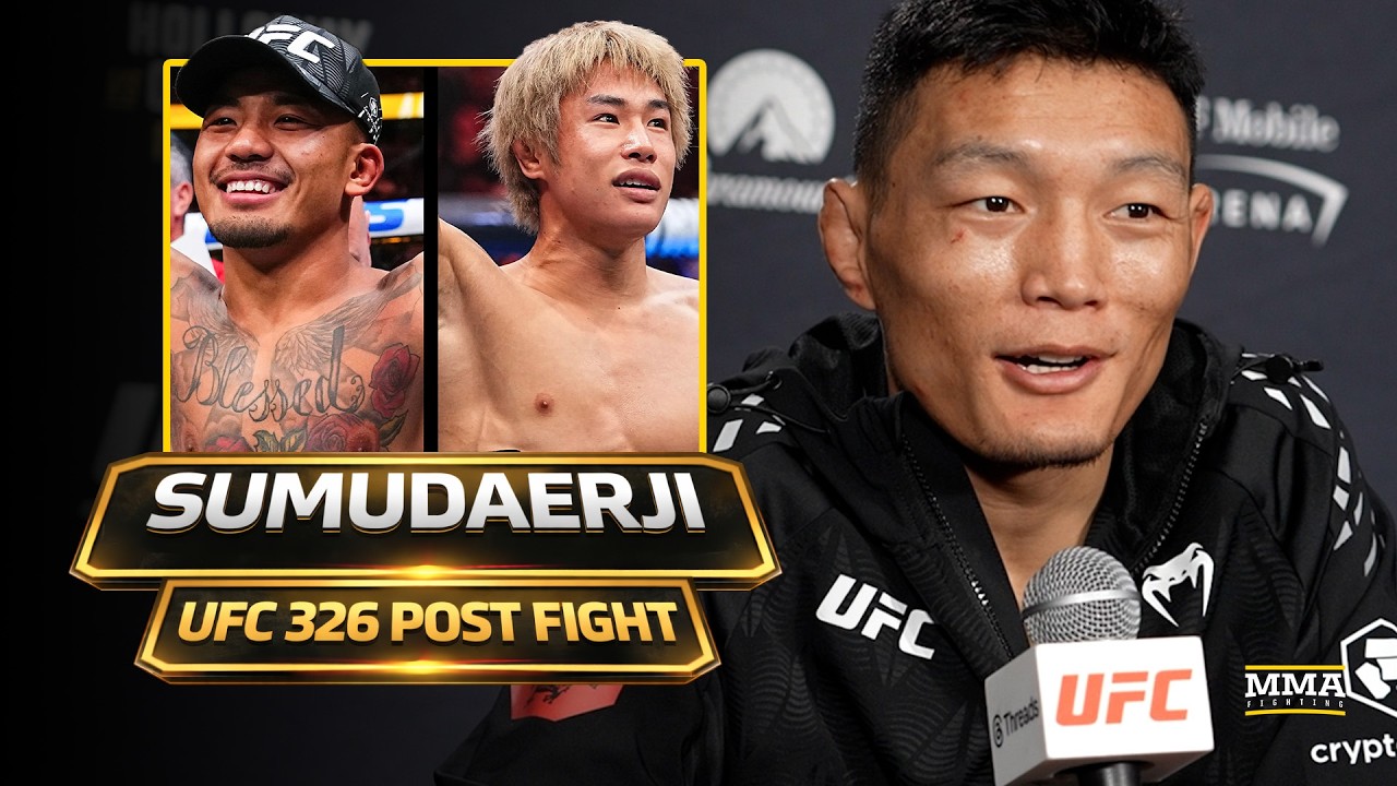 Sumudaerji Hopes Joshua Van Beats Tetsuro Tairo: 'I Want To Fight Him In The Future' | UFC 326