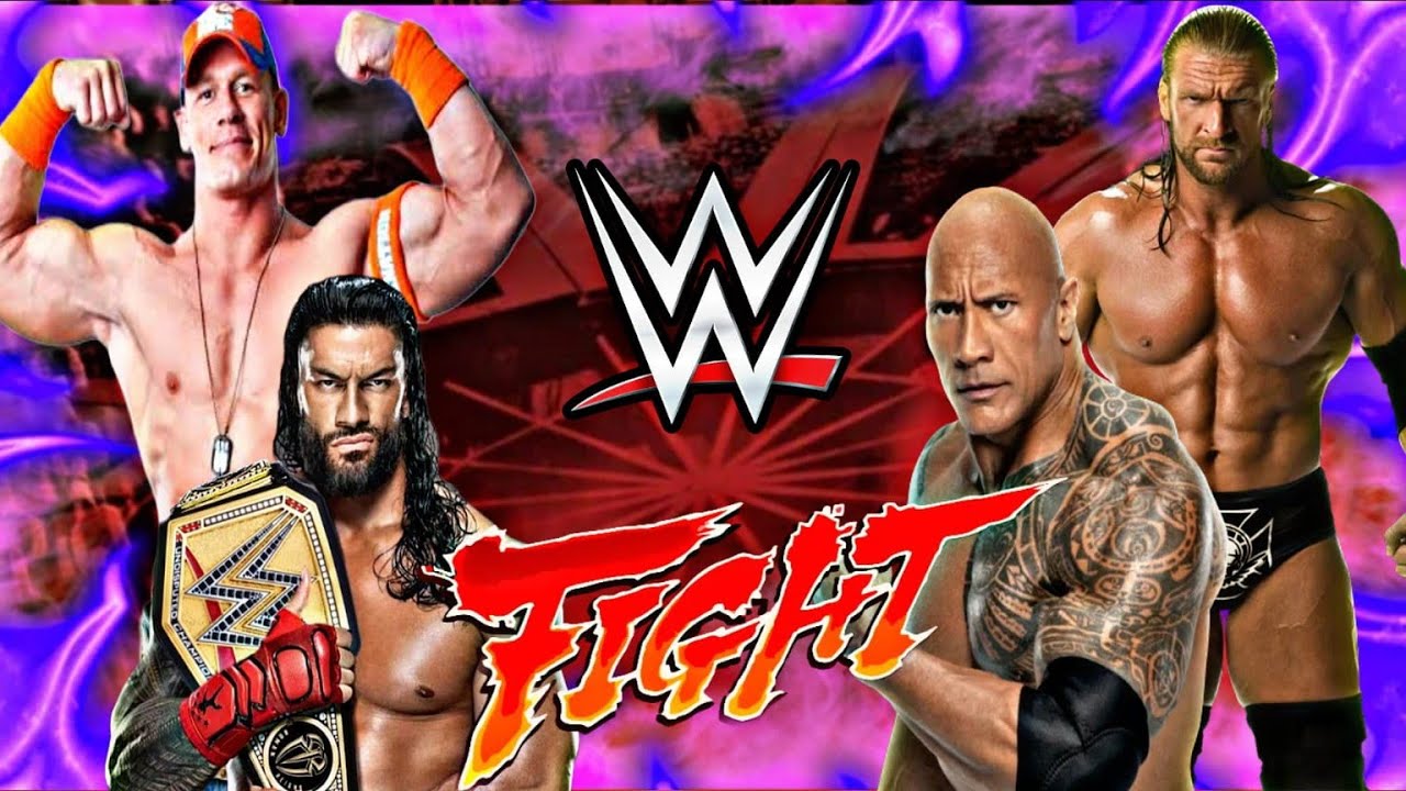 Roman Reigns, John Cena VS Rock, Triple H - Gyan YT